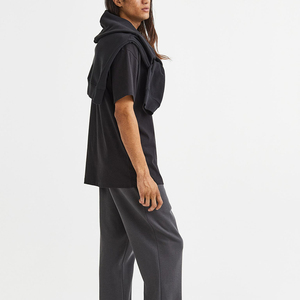 Chándales de lana de tecnología de invierno personalizados de fabricante de alta calidad para estampado de soplo 3D de algodón y conjunto de Sudadera con capucha unisex - Product Image 3