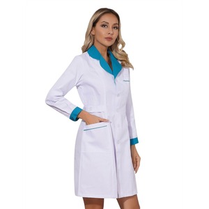 ชุดยูนิฟอร์มเครื่องแบบโรงพยาบาลพยาบาลเสื้อโค้ทสำหรับโรงพยาบาล - Product Image 3