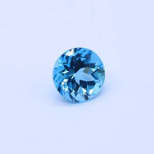 คริสตัลหินควอตซ์ทรงหลวมเจียระไนเหลี่ยมเพชรพลอยธรรมชาติขนาด5มม. สำหรับสวิสสีน้ำเงินบุษราคัม - Product Image 3