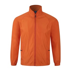 Chaquetas cortavientos impermeables para hombre personalizadas de fábrica de ropa de calidad superior chaqueta de concha suave cortavientos para hombre barato - Product Image 4