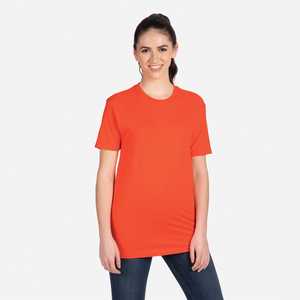 <b>Orange</b> Color Heavy Cotton Luxury Crew-Neck T <b>Shirt</b> High Quality New Cotton Premium Quality <b>Men</b> Women Unisex T <b>Shirt</b> - Product Image 3