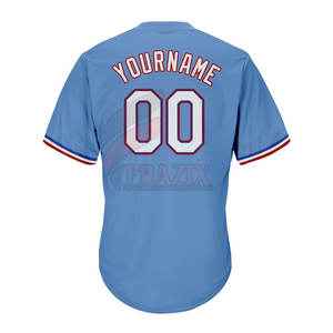 Camiseta de béisbol de estilo moderno, camiseta de béisbol al por mayor, diseña tu propia camiseta de béisbol personalizada - Product Image 6