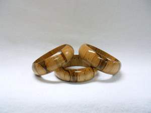 Collection de bracelets en bois imperméables faits à la main de qualité supérieure, bijoux en bois naturel, accessoires traditionnels pour femmes, couleurs personnalisables - Product Image 3