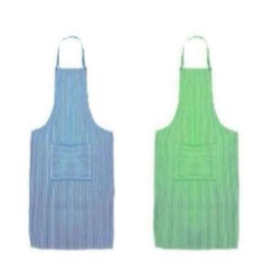 Bavoir de cuisine réglable Tablier en coton biologique 100% à la mode avec impression personnalisée Conception de cuisson en coton uni respirant - Product Image 5