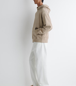 Hombres de gran tamaño lavado con ácido sudaderas con capucha de peso pesado de algodón Streetwear pulóver sudaderas a granel personalizado en blanco al por mayor - Product Image 5