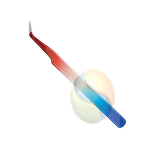 Pinzas de Precisión Premium para Extensión de Pestañas, Herramienta de Belleza Profesional de Acero Inoxidable, Pinzas para Extensión de Pestañas con Ultra Agarre - Product Image 1