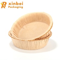 125 GSM papier sulfurisé rond moule de cuisson plateau moule gâteau papier moule pour cuisson gâteau Biscuit boulangerie Muffin doublure cuisson tasse