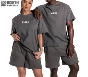 Conjunto de chándal con capucha y pantalones de chándal con cremallera de ajuste regular sólido de invierno al por mayor para hombre Estilo Vintage 100% algodón - Product Image 1