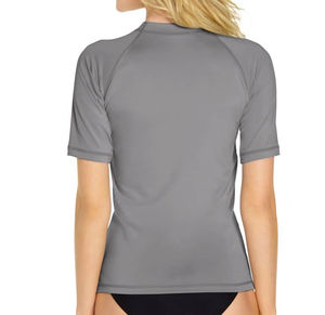 Femmes à manches longues respirant Stretch Fitness séchage rapide surf éruption garde maillots de bain Compression chemise 100% Polyester élégant - Product Image 4