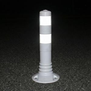 เสากั้นจราจรสีขาวแบบยืดหยุ่น 45 x 8 ซม. - Product Image 2