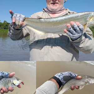Gants de pêche robustes avec coque résistante aux intempéries et ajustement flexible et poignée de paume durable idéale pour les environnements en eau douce et en mer - Product Image 3