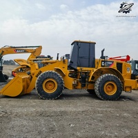 Chargeuse sur pneus Caterpillar 966H, 24 tonnes, chargeuse frontale moyenne-lourde, moteur C11 ACERT, chargeuse sur pneus Cat d'occasion pour travaux de construction, carrière, sable