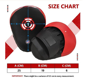 นวมต่อยมวยแบบยาวนานใช้ฝึกฝนฝึกฝนฝึกฝนชกมวยวัสดุ PU ป้องกันระบายอากาศได้ดีสำหรับมวยไทย/คิกบ็อกซิ่ง - Product Image 4