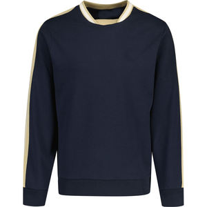 Sweat-shirt à col rond unisexe décontracté pour homme, coupe régulière, design uni, 100% coton biologique, jersey respirant, séchage rapide - Product Image 1