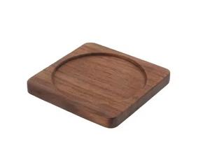 Regalo de inauguración de la casa para apartamento de casa nueva Posavasos de madera de resina creativos Posavasos de madera y resina epoxi de estilo moderno - Product Image 2