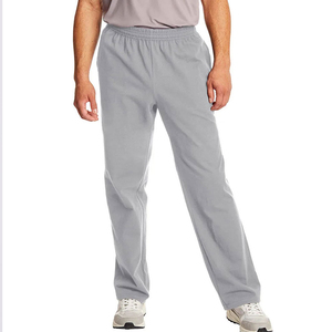 Pantalones de lino con logotipo personalizado de tarifa de fábrica para hombres y ropa para correr, pantalones de lino de entrenamiento para unisex - Product Image 1