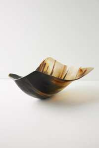 Bol à fruits en agate de corne naturelle de haute qualité, artisanal, écologique, décoration d'intérieur, bords irréguliers, poli, style animal, vaisselle - Product Image 3