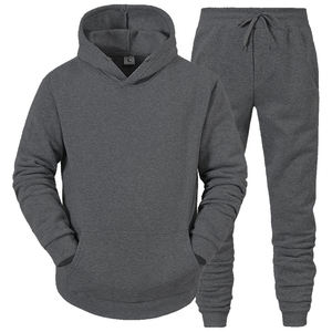 ชุดฝึกกีฬาฤดูหนาวของผู้ชายชุดวอร์มลำลองพิมพ์โลโก้แบบกำหนดเอง - Product Image 4