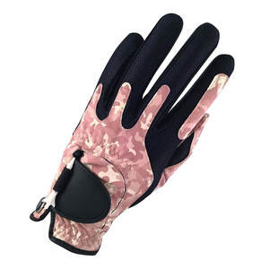 Vente en gros de gants de golf droitiers de qualité supérieure avec logo personnalisé Protection UV Cuir véritable respirant pour les mains - Product Image 2