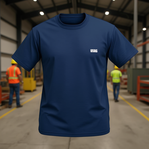 Camiseta Azul Usag de Manga Corta, Categoría de Productos de Calzado de Seguridad - Product Image 3