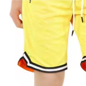 Pantalones cortos de entrenamiento unisex para correr de verano con logotipo personalizado, estilo callejero, color sólido, bordados para gimnasio, pantalones cortos atléticos para hombre - Product Image 5