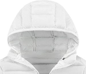 Blousons d'hiver légers pour hommes avec capuche, vêtements d'extérieur chauds coupe-vent, doudoune jaune pour hommes - Product Image 4