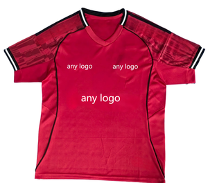 Wholesale Fashion Patchwork Football Jersey Custom Mens Soccer Uniform High Quality Breathable Plus Size UV Protection - Product Image 1