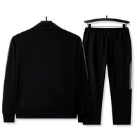 Conjunto Deportivo de Dos Piezas para Mujer, Diseño Nuevo de Invierno 2025, Ropa Deportiva Personalizada para Correr, 100% Algodón, Chándal de Color Contrastante