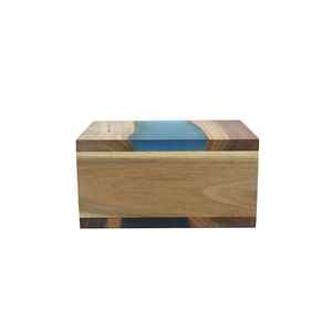 Servilleteros de Resina Acrílica y Madera con Lazo de Lujo, Perla, Flor de Madera, Mesa de Comedor de Lujo para Navidad y Bodas - Product Image 2