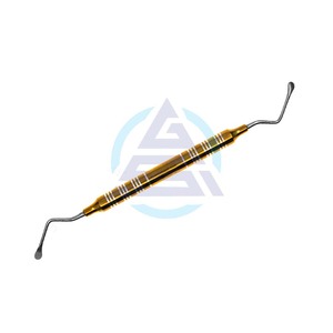 Curette osseuse stomatologique dentiste outils dentaires périoste décapant outils d'examen médical ensemble dentaire instruments chirurgicaux - Product Image 1