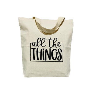 100% bolsas de lona de algodón cierre de cremallera totalmente personalizable estilos abiertos con cremallera verano todo bordado decoración otoño - Product Image 3