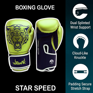 Guantes de Boxeo Personalizados de Cuero Real OEM, Ideales para Entrenamiento y Guantes de Boxeo de Piel de Vaca de la Mejor Calidad - Product Image 3