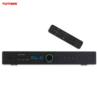Récepteur Radio Audio Pré Amplificateur Studio avec Affichage Radio FM Bluetooth Gamme Complète HiFi AM DAB Tuner Radio