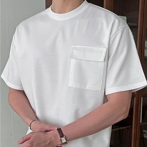 Vente en gros de t-shirt surdimensionné de créateur Streetwear pour hommes t-shirt surdimensionné en coton avec logo personnalisé t-shirts surdimensionnés grande taille - Product Image 4