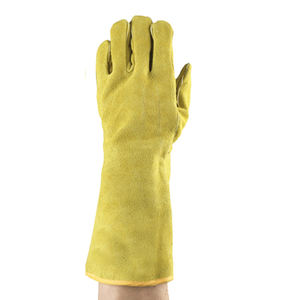 Nouveau 2025 Gants de soudage personnalisés en gros de qualité professionnelle | Meilleur fabricant Logo personnalisé Gants de soudage de bonne qualité - Product Image 6