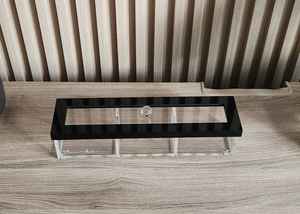 Caja de dulces de acrílico transparente hecha a mano de lujo con tapa de incrustación de concha exquisita regalo árabe para la celebración de la boda Ramadán Eid - Product Image 4