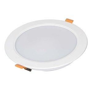 Faretto rotondo a LED da incasso 12W 1200LM neutro 4000K diametro 145mm 2-in-1 soffitto di montaggio e illuminazione da incasso - Product Image 1