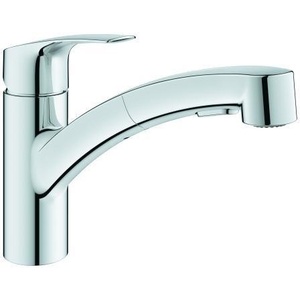 ก๊อกผสมน้ำ GROHE Eurosmart 30305_1 พร้อมหัวฉีดแบบคู่ สีโครเมียม สำหรับก๊อกน้ำในครัว - Product Image 1