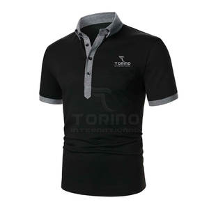 Cómoda camiseta Polo para hombre Camiseta Polo de secado rápido para hombre Camiseta Polo de algodón y poliéster para hombre - Product Image 2