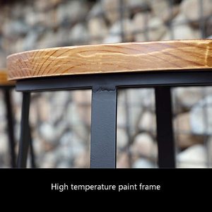 Tabouret de bar de luxe en métal, table basse fantaisie pour bureau maison restaurant salon décoration de jardin vente en gros - Product Image 2