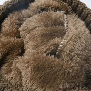 Bonnet à rayures 100% coton personnalisable pour hommes chapeau d'hiver confortable avec impression de logo conception d'image élégante pour le voyage - Product Image 4