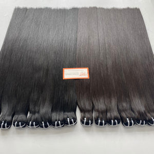 ผมต่อเวียดนามแท้ 100% เกรด 12A แบบตรงสลวย เกรดเวอร์จิ้นเรมี่ สีดำธรรมชาติ ทรงลอน ราคาขายส่ง สินค้ามาใหม่ - Product Image 3