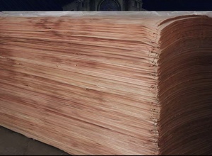 Okoumé écologique de qualité supérieure, placage Recon blanc naturel, bois de qualité supérieure pour meubles de salle à manger en plein air, coupe rotative pour le salon - Product Image 2