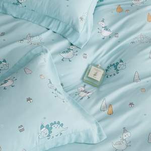 Vente en gros d'usine Cool Selina matelassé pour TENCEL Couverture de lit confortable Décor de couchage doux avec style mignon - Product Image 5