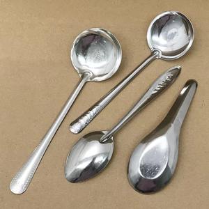 Vente chaude Cuillère à dessert de haute qualité Cuillère à crème glacée Cuillère à miel ronde en acier inoxydable avec logo personnalisable - Product Image 2