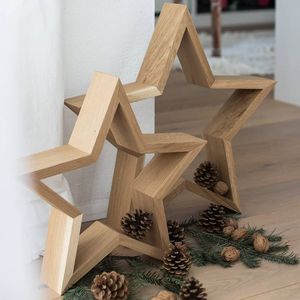 Artisan new design wooden <b>christmas</b> <b>table</b> centerpiece with unique shapes natural textures and festive <b>decor</b> - Product Image 4