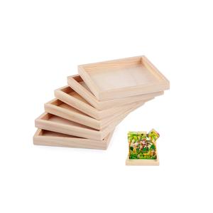 100% Plateau de service en bois de la meilleure qualité avec bois et poignées pour la décoration et les restaurants servant - Product Image 5