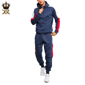 Survêtement d'hiver personnalisé pour homme, style streetwear, à capuche - Séchage rapide, respirant, 100 % coton, léger, taille élastique - Product Image 1