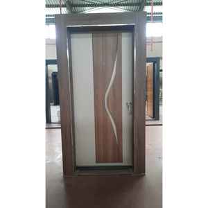 Puerta de Acero ABSDOOR, Puerta de Entrada Principal de Acero de Alta Seguridad, Simple y Elegante, Duradera, para Apartamentos, Villas, Directo de Fábrica, Superficie Acabada - Product Image 5