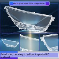 Pour Toyota RAV4 2020 2021 2022 2023 2024 Remplacement du cache de phare LED, coque de phare avant, abat-jour en plastique PC transparent
